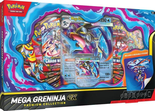 Pokemon - Mega Greninja ex Premium Collection available at TelComics