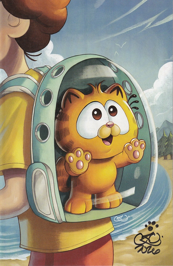 Baby Garfield #3 Cover C 1:5 Ratio Chrissie Zullo-Uminga Signed