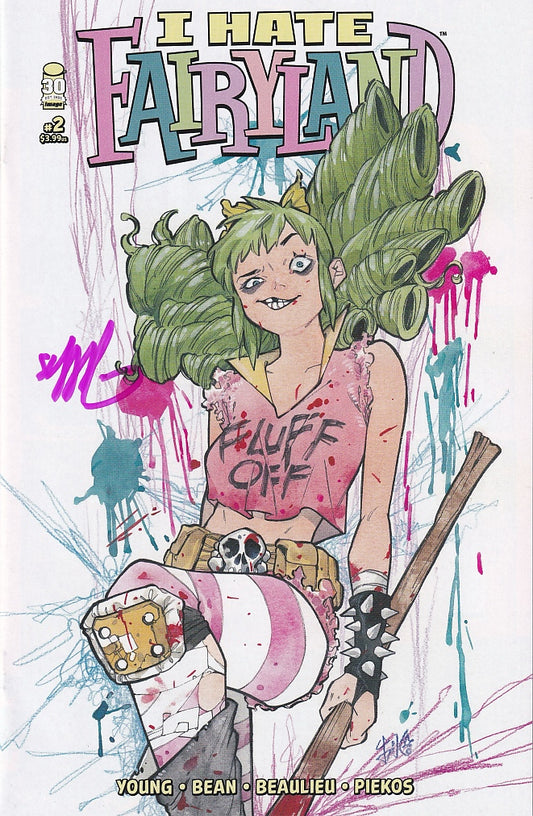 I Hate Fairyland #2 Peach Momoko Signed by Skottie Young available at TelComics