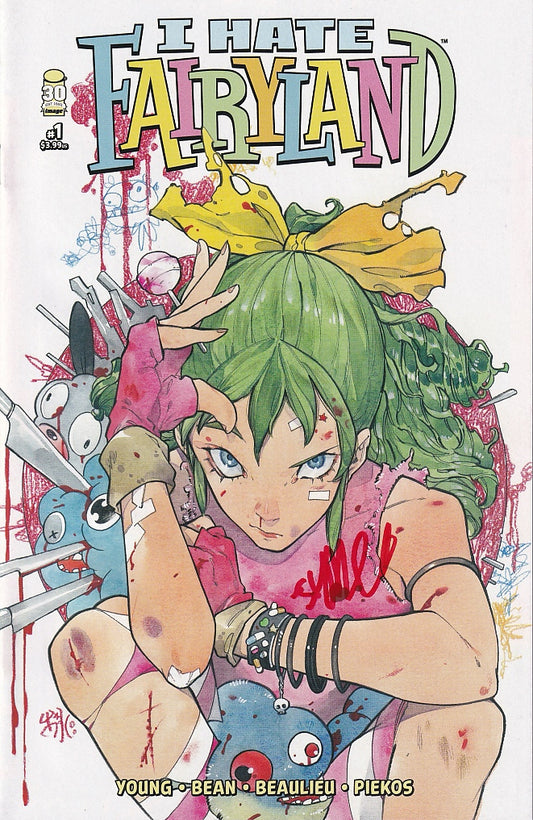 I Hate Fairyland #1 Peach Momoko Signed by Skottie Young available at TelComics