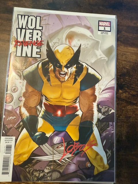 Wolverine Revenge #1 - Lobos Signed