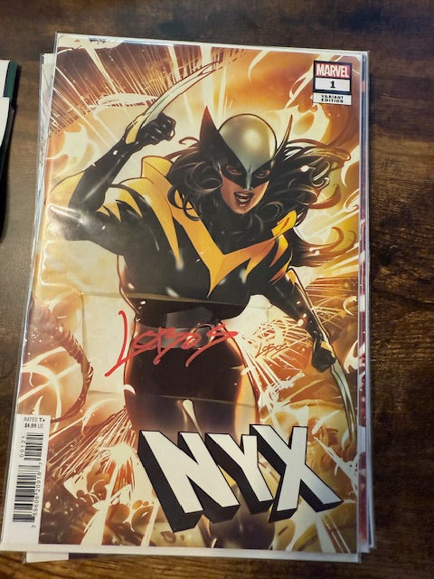NYX #1 Lobos Signed