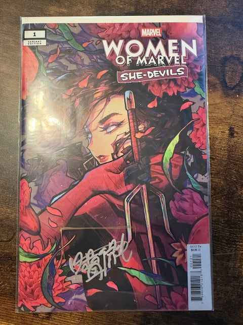 Women of Marvel: She-Devils Rose Besch Signed