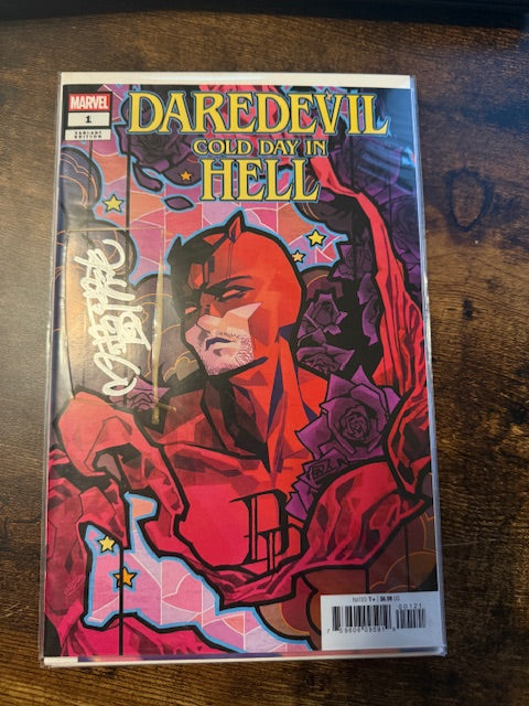 Daredevil: Cold Day in Hell #1 Rose Besch Signed