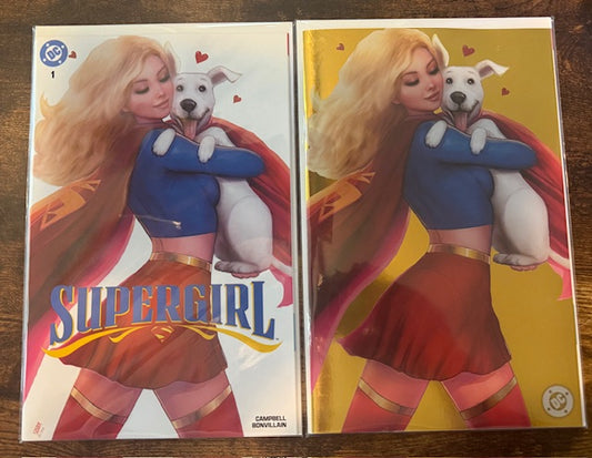 Supergirl #1 Nathan Szerdy Exclusive Set