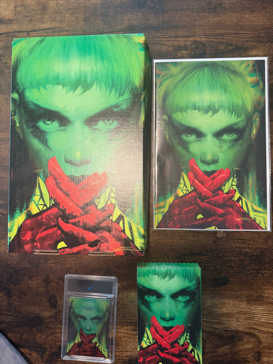 W0rldtr33 #5 - Dan Quintana Exclusive + Verified Grade Card - Telcomics