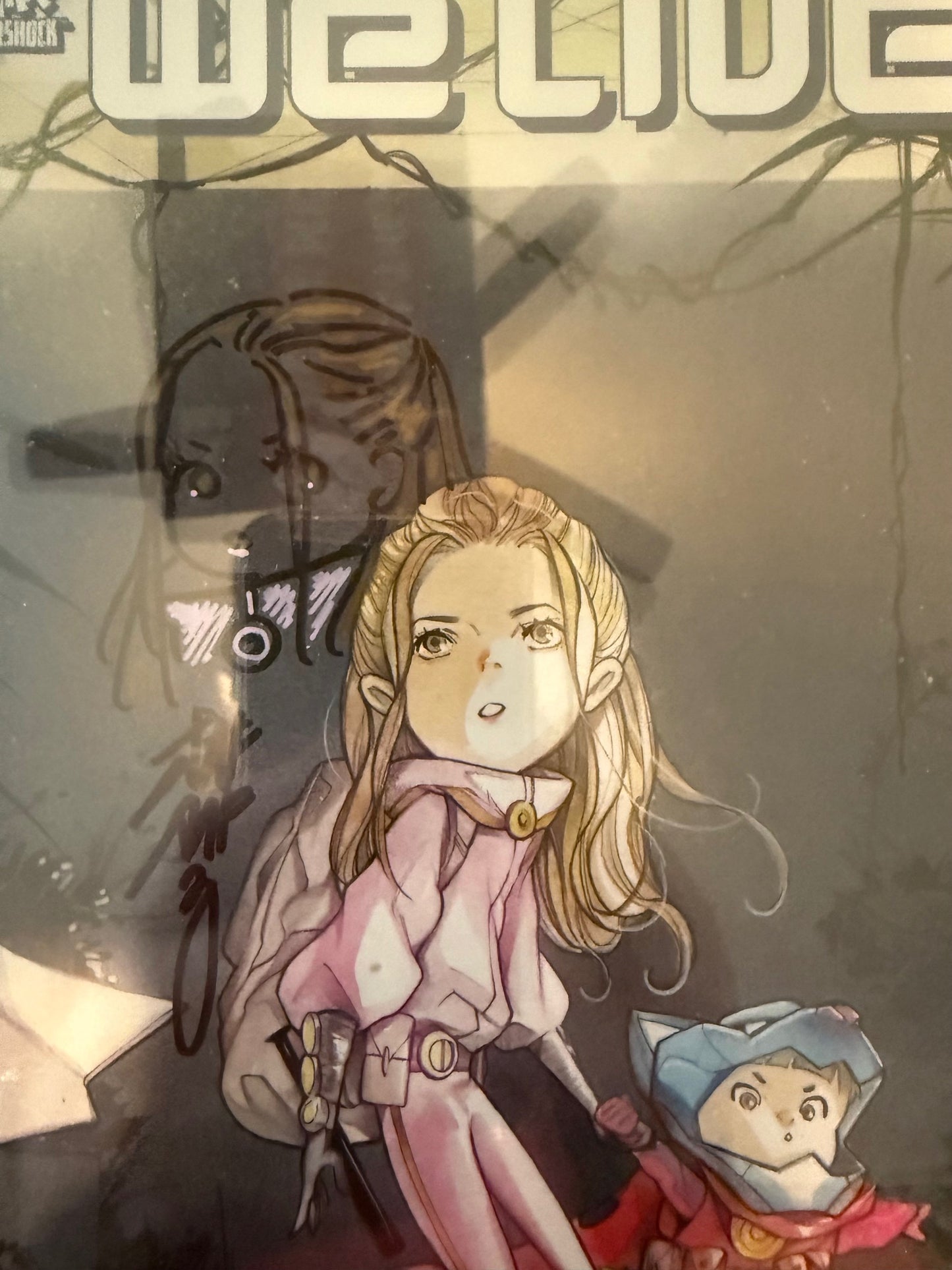 We Live #1 Peach Momoko Signature Series + Sketch CGC 9.8