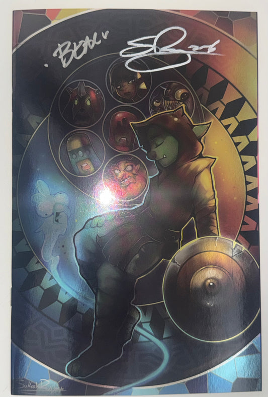 D'ORC #6 TelComics Exclusive Sukesha Ray Foil Double Signed Brett Bean available at TelComics