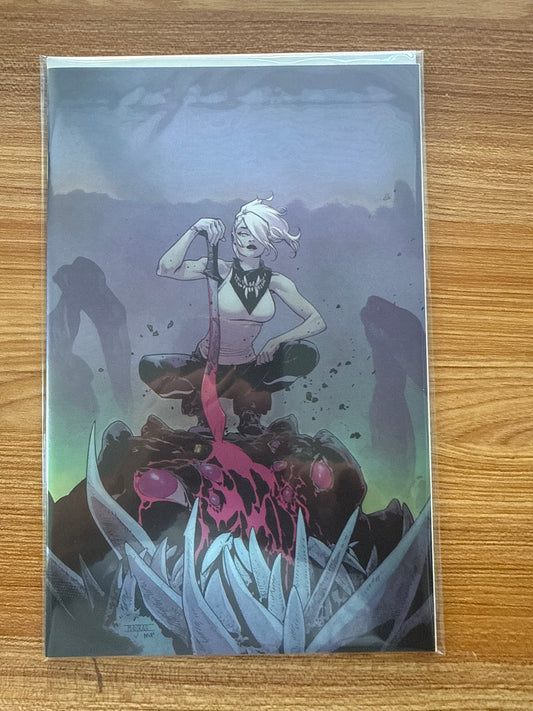 Something is Killing the Children #50 Mahmud Asrar Full Art Matte Foil 1:25 available at TelComics