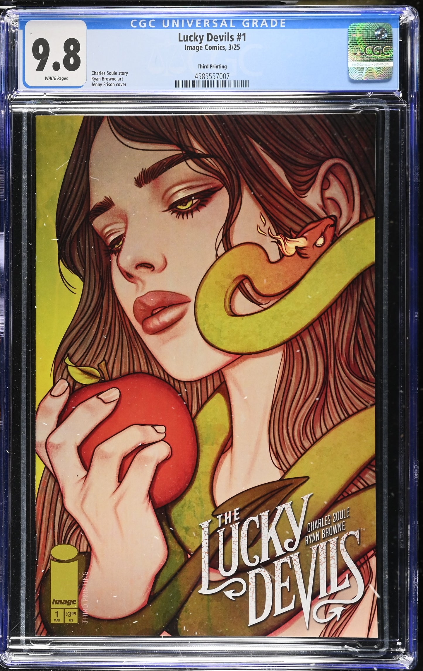 Lucky Devils #1 3rd Printing Jenny Frison CGC 9.8