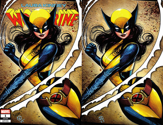 Laura Kinney: Wolverine #1 Nathan Szerdy Signed - Telcomics