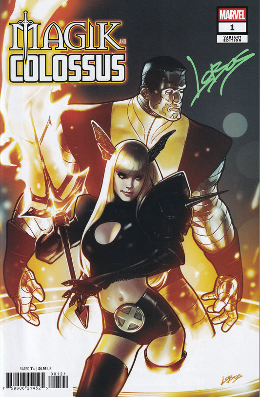 Magik & Colossus #1 Pablo Villalobos Variant Signed by Lobos