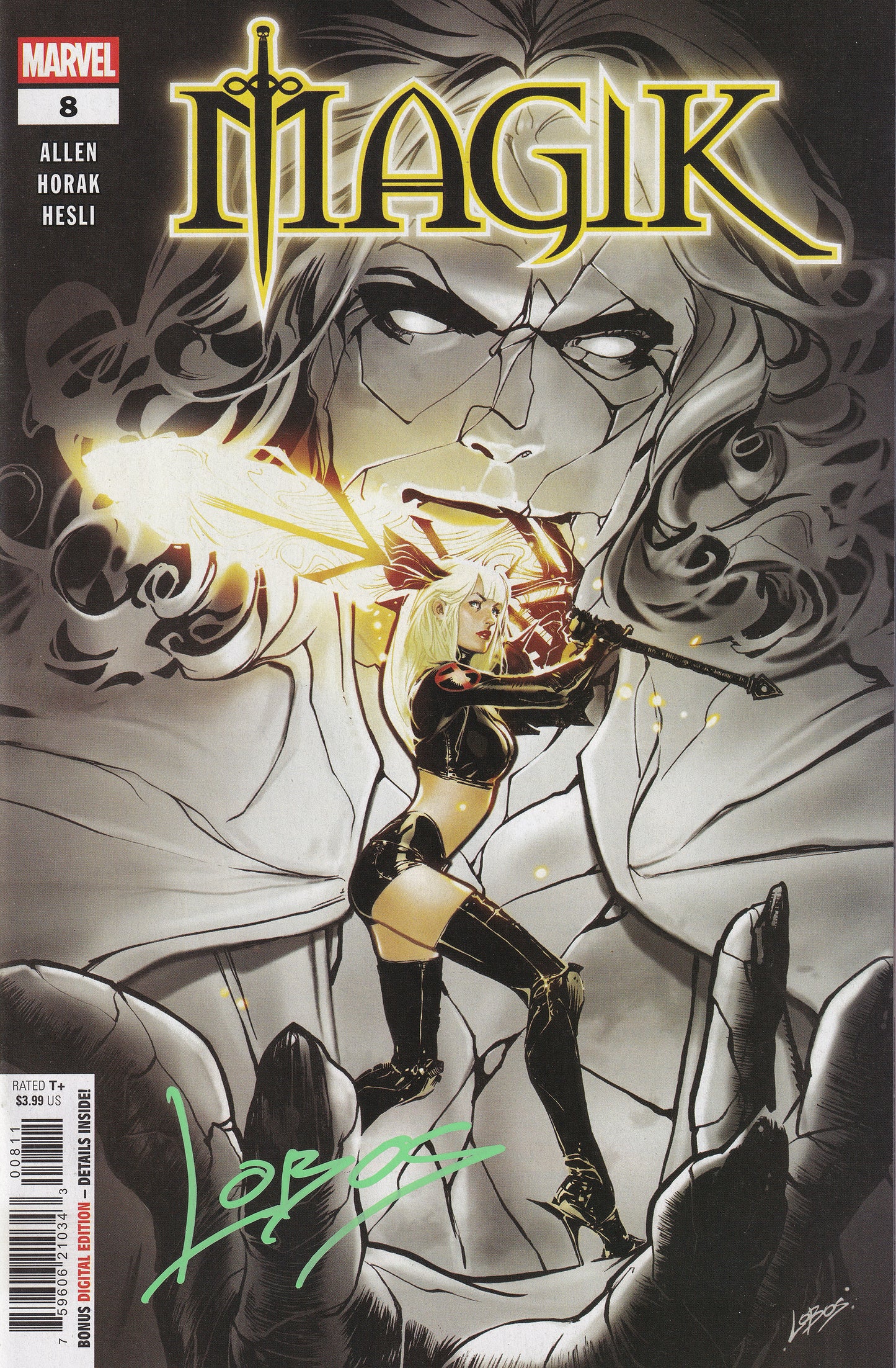 Magik #8 Signed by Lobos