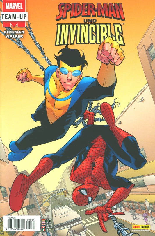 Spider-Man und Invincible Marvel Team-Up #14 German Edition available at TelComics