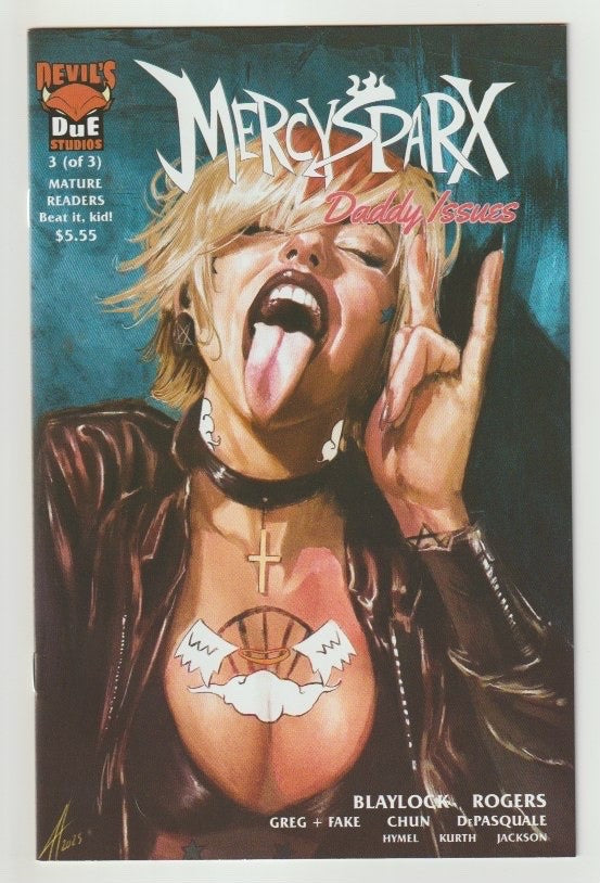 Mercy Sparx Daddy Issues #3 Cover C 1:5 Ratio Joel H Herrera