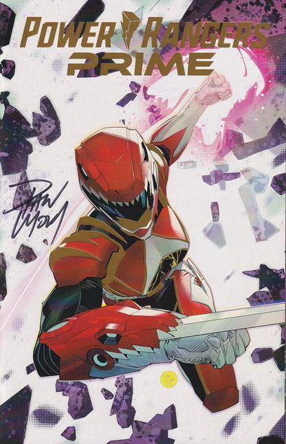Power Rangers Prime #1 Dan Mora 1:50 Variant Spot Foil Signed