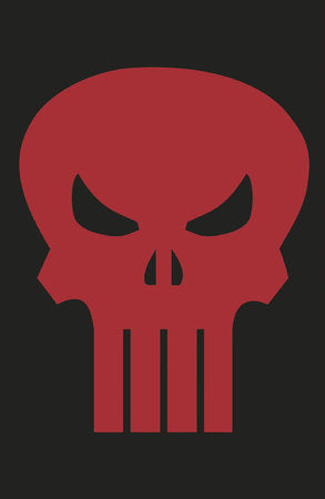 Punisher: Red band #1 Logo 2nd Printing Variant