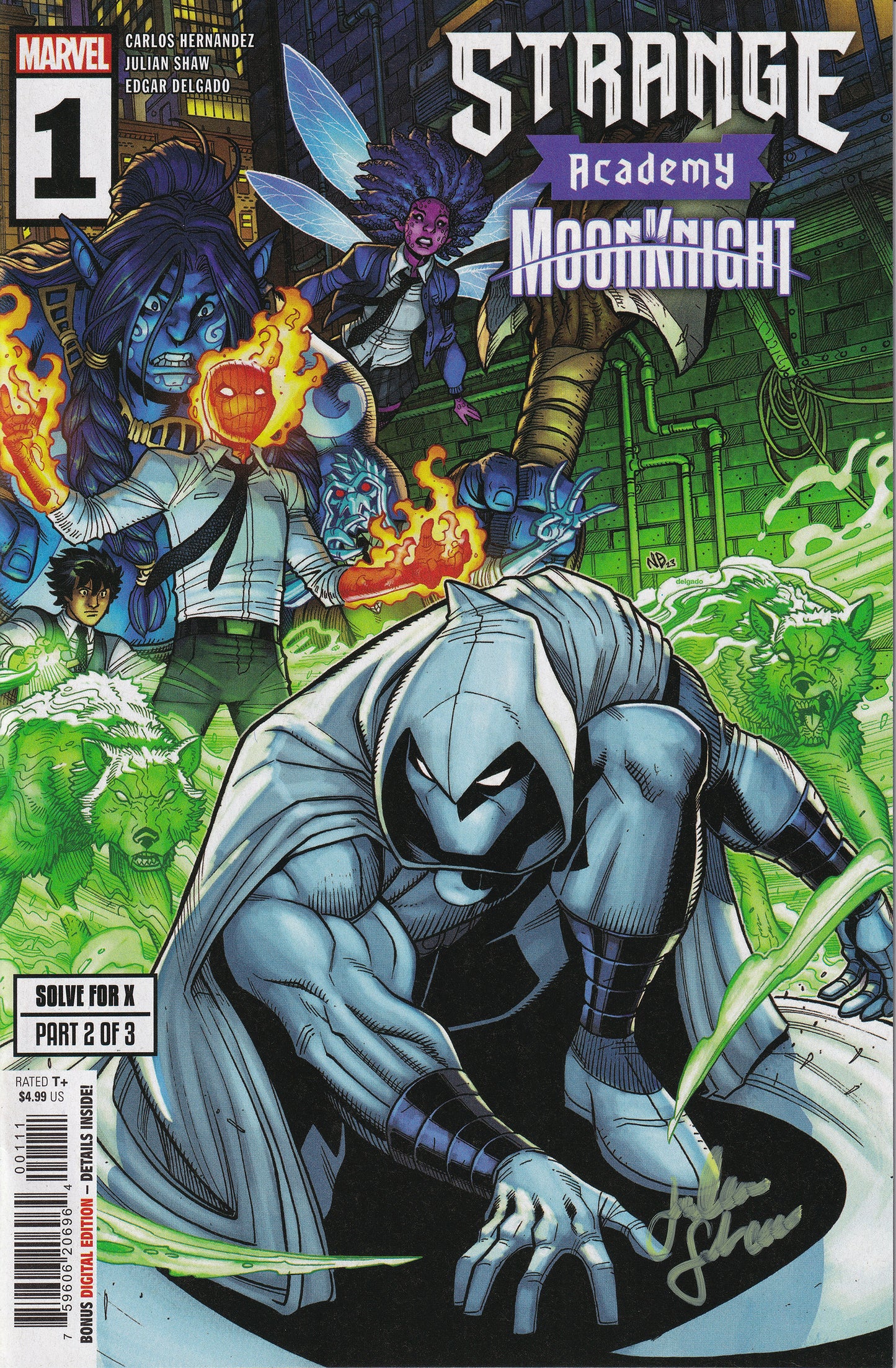 Strange Academy Moon Knight #1