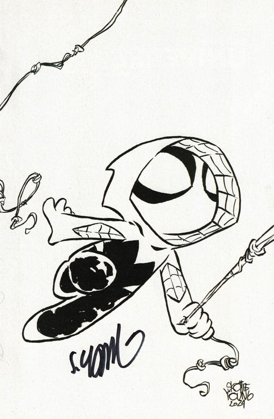 Skottie Young's Spider-Gwen: The Ghost Spider #3 1:50 Ratio Signed