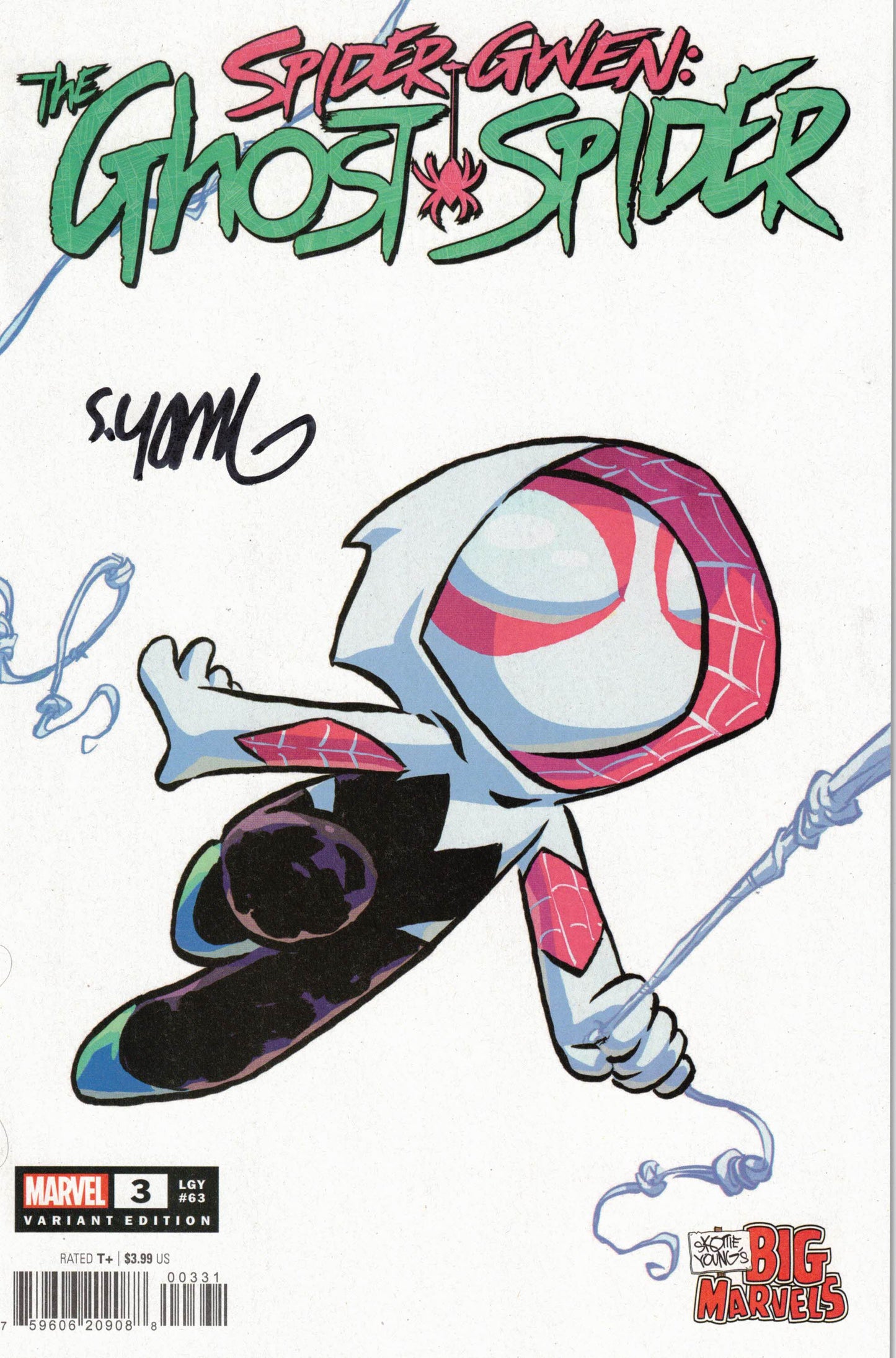 Skottie Young's Spider-Gwen: The Ghost Spider #3 Signed