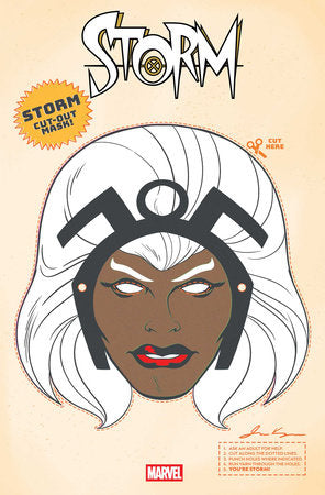 Storm #12 Retro Halloween Mask