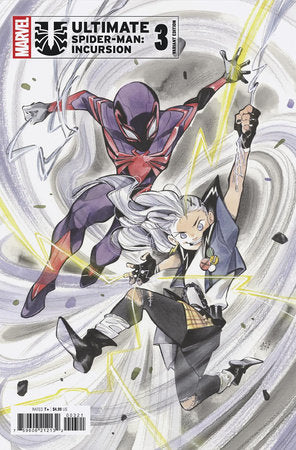 Ultimate Spider-Man: Incursion #3 Peach Momoko Variant - Telcomics