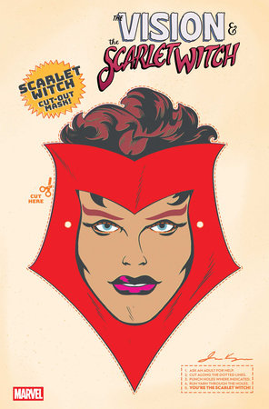The Vision & Scarlet Witch #5 Retro Halloween Mask