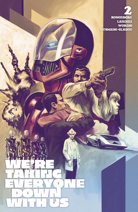 We're Taking Everyone Down With Us #2 Cover C Elia Bonetti - Telcomics