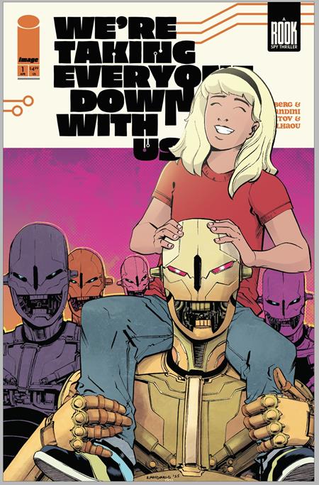 We're Taking Everyone Down With Us #1 Second Printing 1:10 Ratio - Telcomics