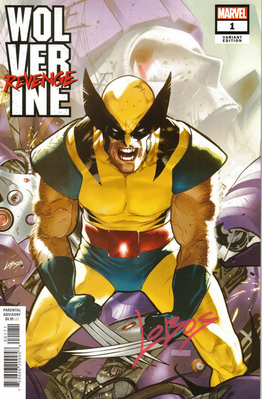 Wolverine: Revenge #1 - Lobos Signed - Telcomics