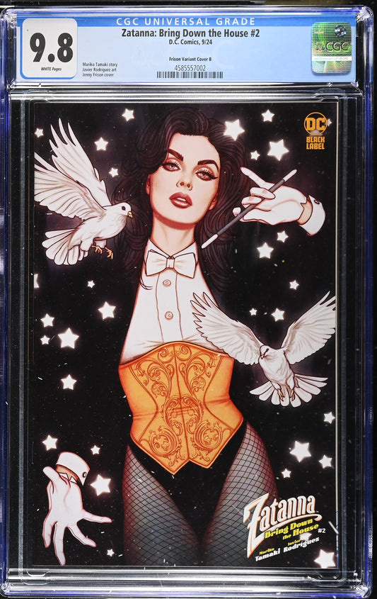 Zatana Bring Down the House #2 Frison CGC 9.8 - Telcomics