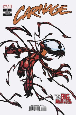 Carnage #8 Skottie Young Big Marvel Variant - Telcomics75960620709100821