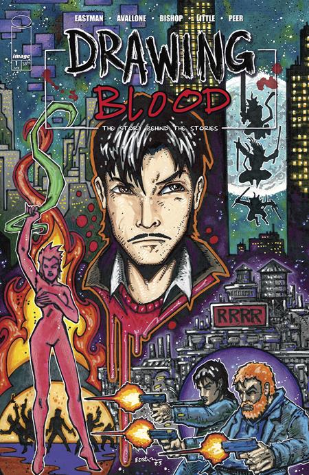 Drawing Blood #1 Cover A - Telcomics70985303964800111