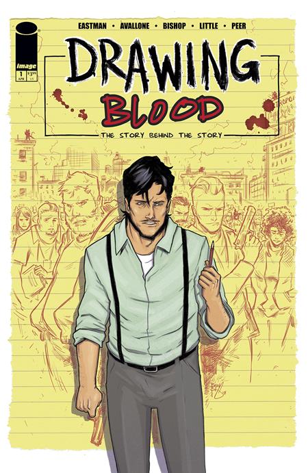 Drawing Blood #1 Cover B - Telcomics70985303964800121