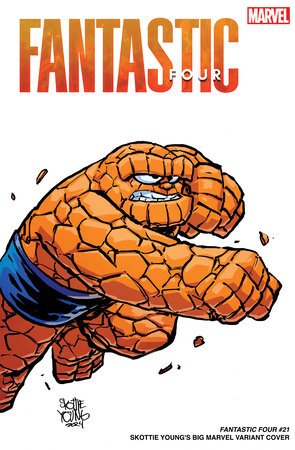 Fantastic Four #21 [Blood Hunt] Skottie Young's Big Marvel Variant - Telcomics75960620289802121