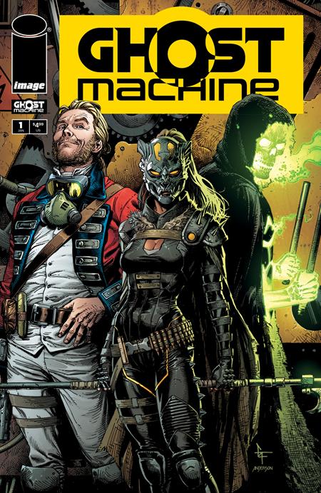 Ghost Machine (One Shot) Cover A Gary Frank - Telcomics