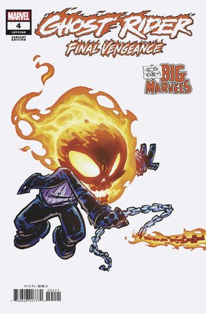 Ghost Rider: Final Vengeance #4 Skottie Young Big Marvel Variant - Telcomics75960620777000421