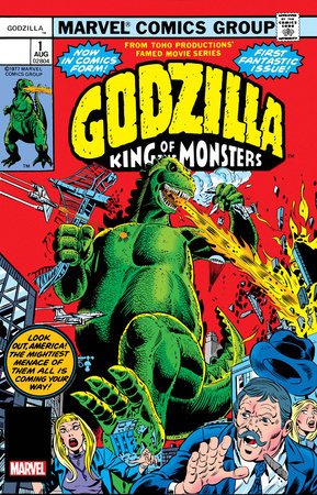 Godzilla #1 Facsimile Edition Foil Variant - Telcomics75960620940800121