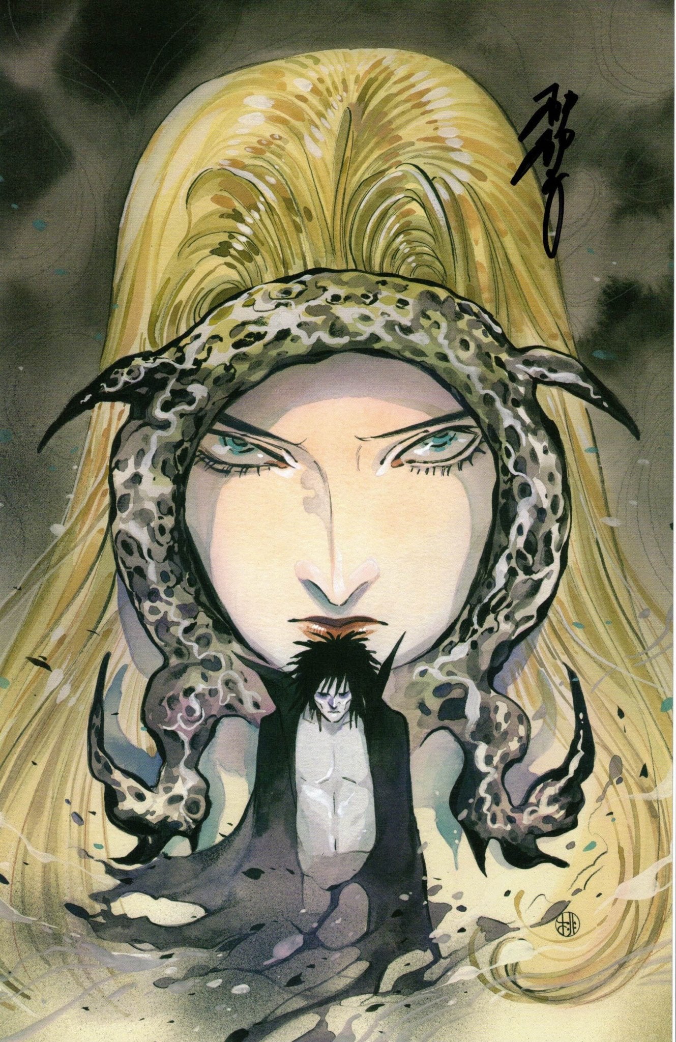 Hellgone Locke and Key Sandman Hell and Gone #1b - Peach Momoko Signed – Telcomics