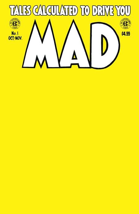 Mad Magazine #1 Blank Edition - Telcomics76194138454200121