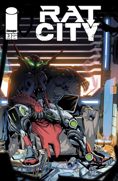 Rat City #3 Cover A Ze Carlos - Telcomics70985303966200311