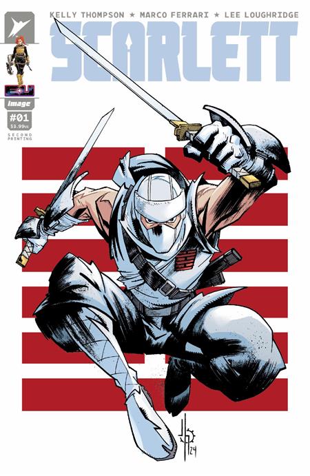 Scarlett #2nd Printing Cover B Jason Howard Storm Shadow