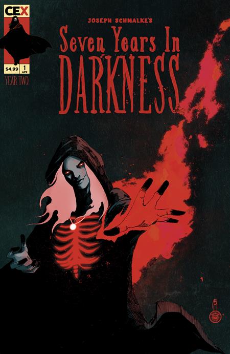 Seven Years in Darkness Year Two #1 (of 4) Cover B Card Stock - Telcomics79394597454200721