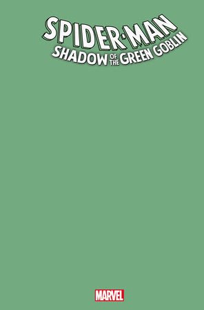 Spider - Man: Shadow of the Green Goblin #1 Blank Variant - Telcomics75960620832600151