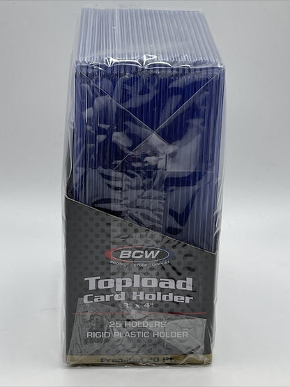 BCW  3x4 Topload Card Holder - Premium