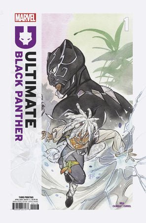 Ultimate Black Panther #1 Peach Momoko 3rd Printing Variant - Telcomics