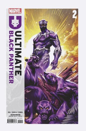 Ultimate Black Panther #2 Mateus Manhanini 2nd Printing - Telcomics