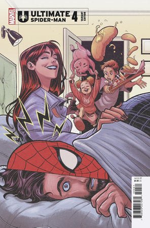 Ultimate Spider-Man #4 Elizabeth Torque Variant - Telcomics75960620796100441