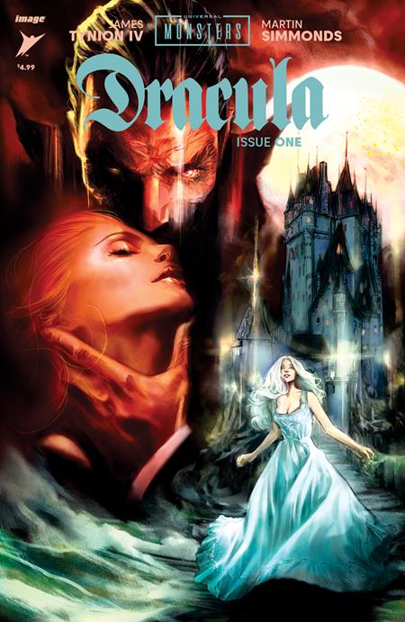 Universal monsters Dracula #1 (of 4) Joelle Joens Second Printing - Telcomics