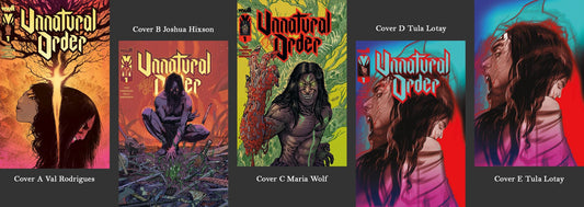 Unnatural Order #1 - (Covers A-E) 5 Book Bundle - Telcomics